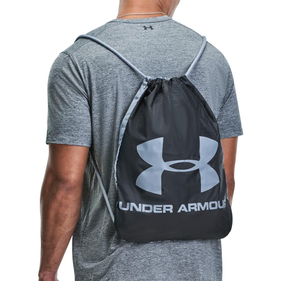 UNDER　ARMOUR アンダーアーマー UAオージー サックパック 12L ナップサック リュック バッグ 鞄 かばん シューズ1足収納 耐久性 損耗防止 ジム トレーニング 部｜shz-yah｜04