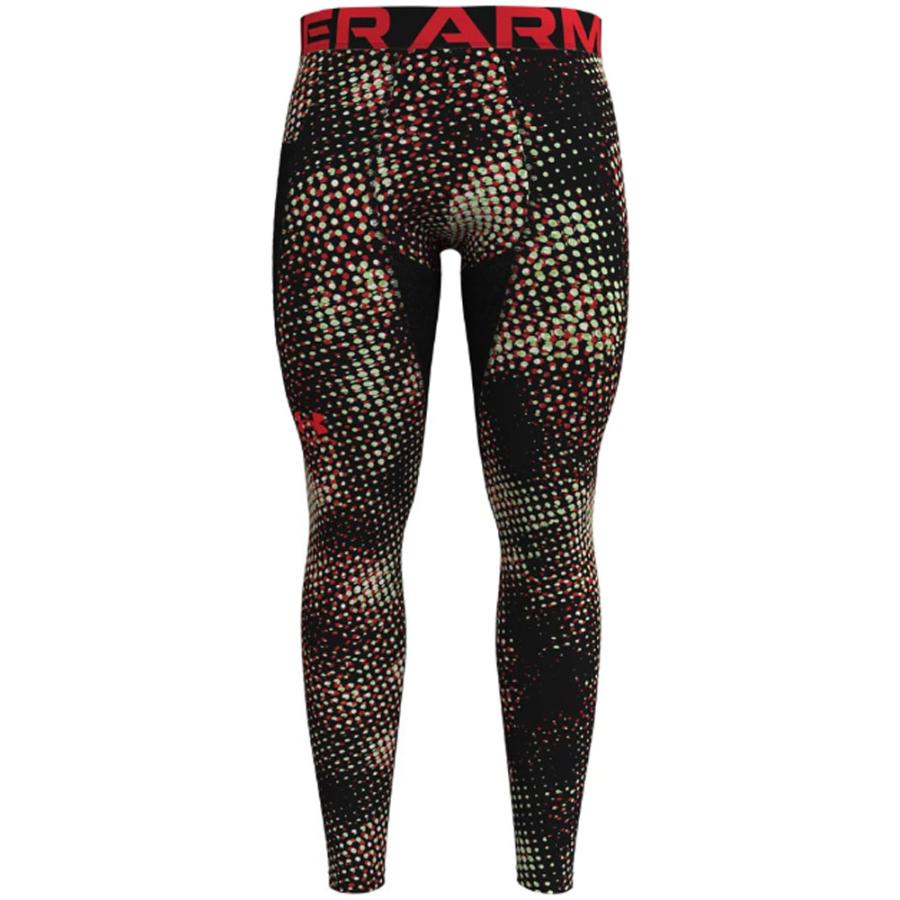 UNDER ARMOUR アンダーアーマー アウトレット UAヒートギアアーマー プリント レギンス メンズ スパッツ DOM
