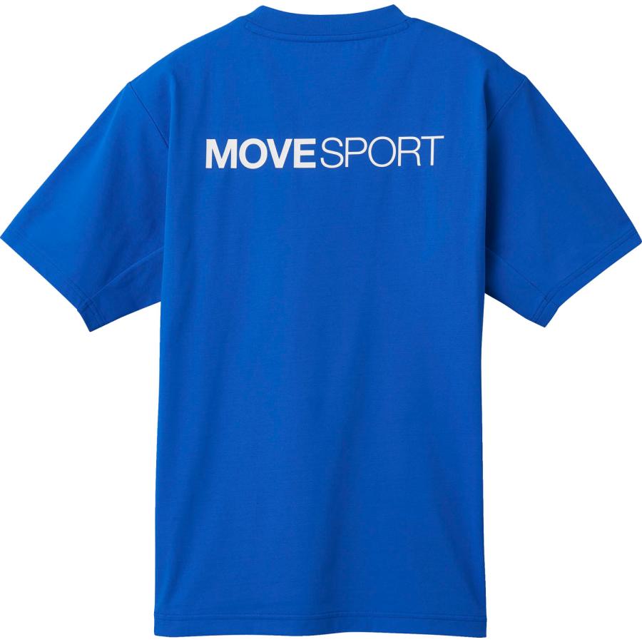 ムーブスポーツ　MOVESPORT S．F．TECH TOUGH バックロゴ ショートスリーブシャツ DMMXJA54｜shz-yah｜05