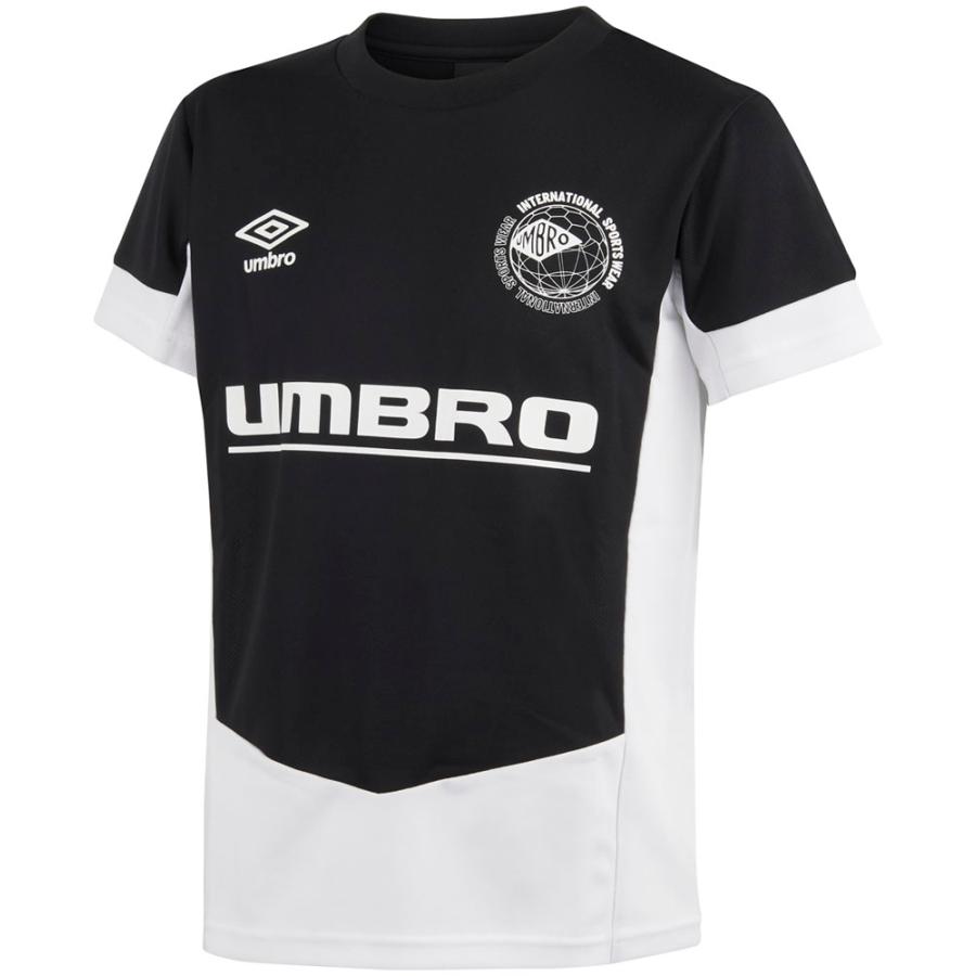 umbro（アンブロ） サッカー 半袖プラクティスシャツ UUJVJA52 BLK