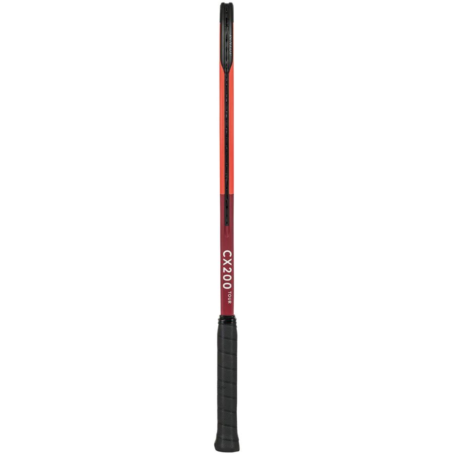 ダンロップ DUNLOP 硬式テニスラケット 24CX200 TOUR フレームのみ DS22401 G2 レッド×ブラック 部活 クラブ活動 サークル 練習 試合 大会 トレーニンの画像