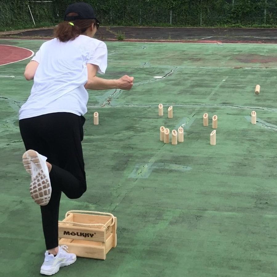 EVERNEW（エバニュー） 【メーカー直送品】 モルックセット 屋外用