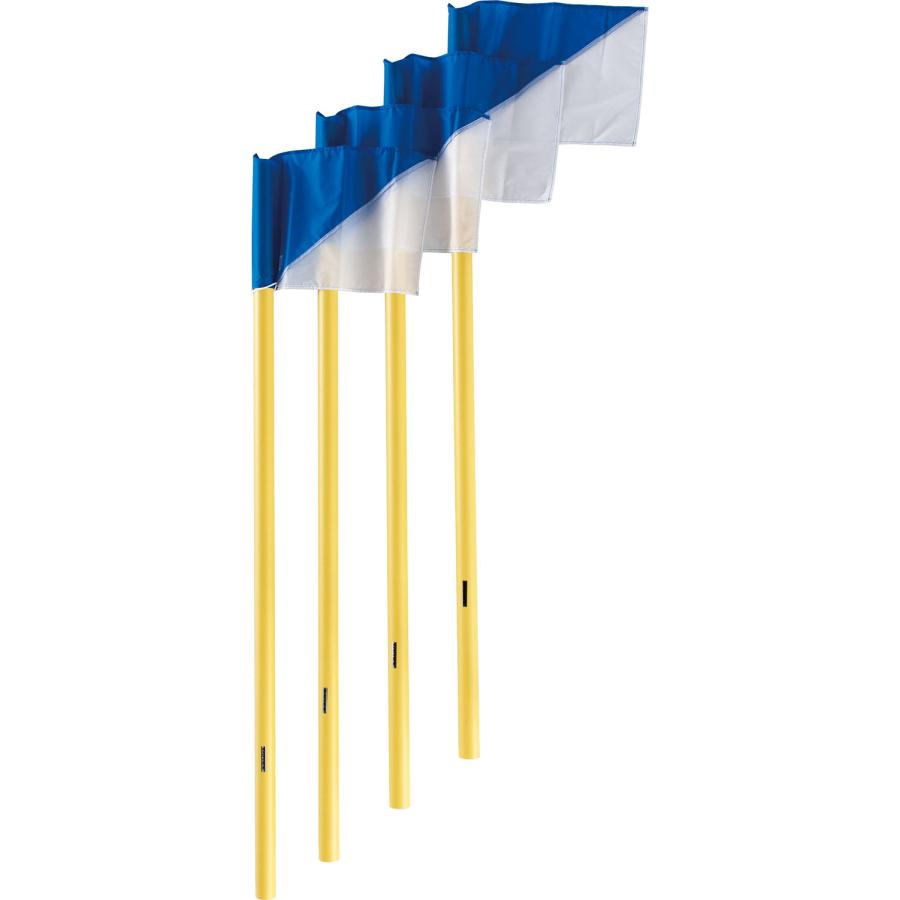 EVERNEW エバニュー EKU034 サッカーコーナーフラッグポール (4本入) メーカー直送 EVERNEW（エバニュー） 【メーカー直送品】 サッカーコーナーフラッグ