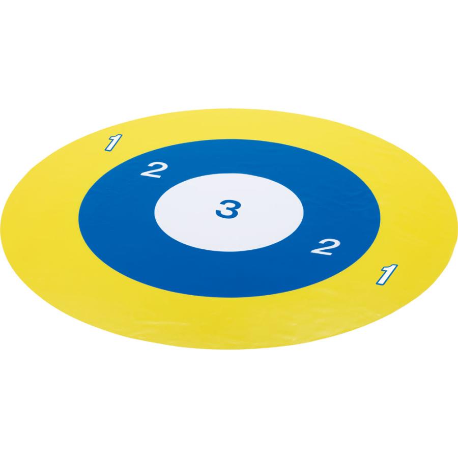 エバニュー Evernew 【メーカー直送品】 ボッチャボール用ターゲットマット 直径2m 投球練習 球技 トレーニング レクリエーション ゲーム レジャー パラリンピック ETE033 EVERNEW（エバニュー） 【メーカー直送品】 ボッチャボール用