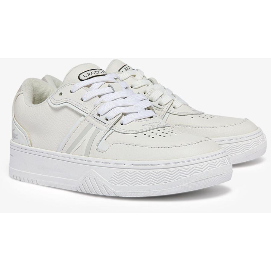 ラコステ(LACOSTE) レディース スニーカー L001 0321 1 42SFA0076-65T オフホワイト 24cm LACOSTE（ラコステ） LACOSTE L001 0321 1 SFA レディース スニーカー