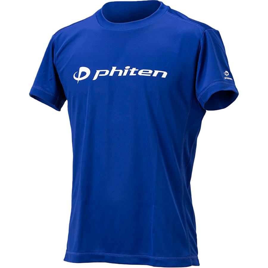 Phiten（ファイテン） Phiten RAKUシャツ 半袖 ロイヤルブルー