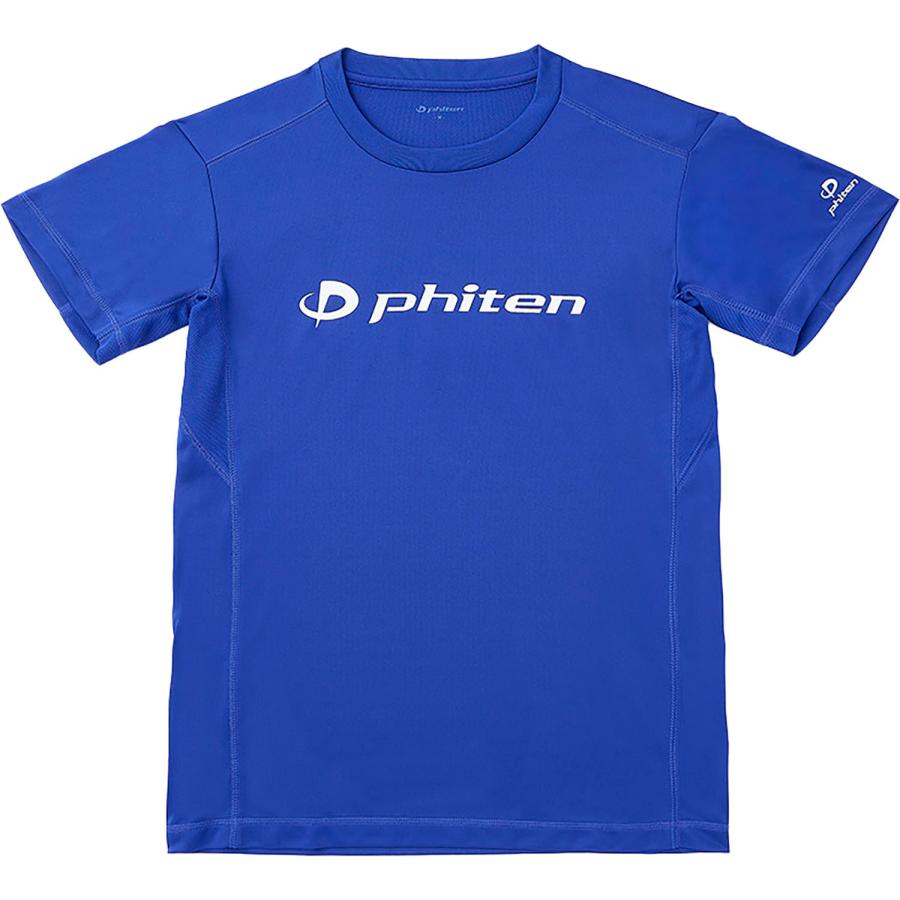 Phiten（ファイテン） Phiten RAKUシャツ 半袖 ロイヤルブルー