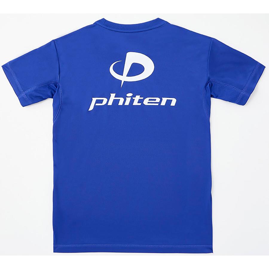 Phiten（ファイテン） Phiten RAKUシャツ 半袖 ロイヤルブルー
