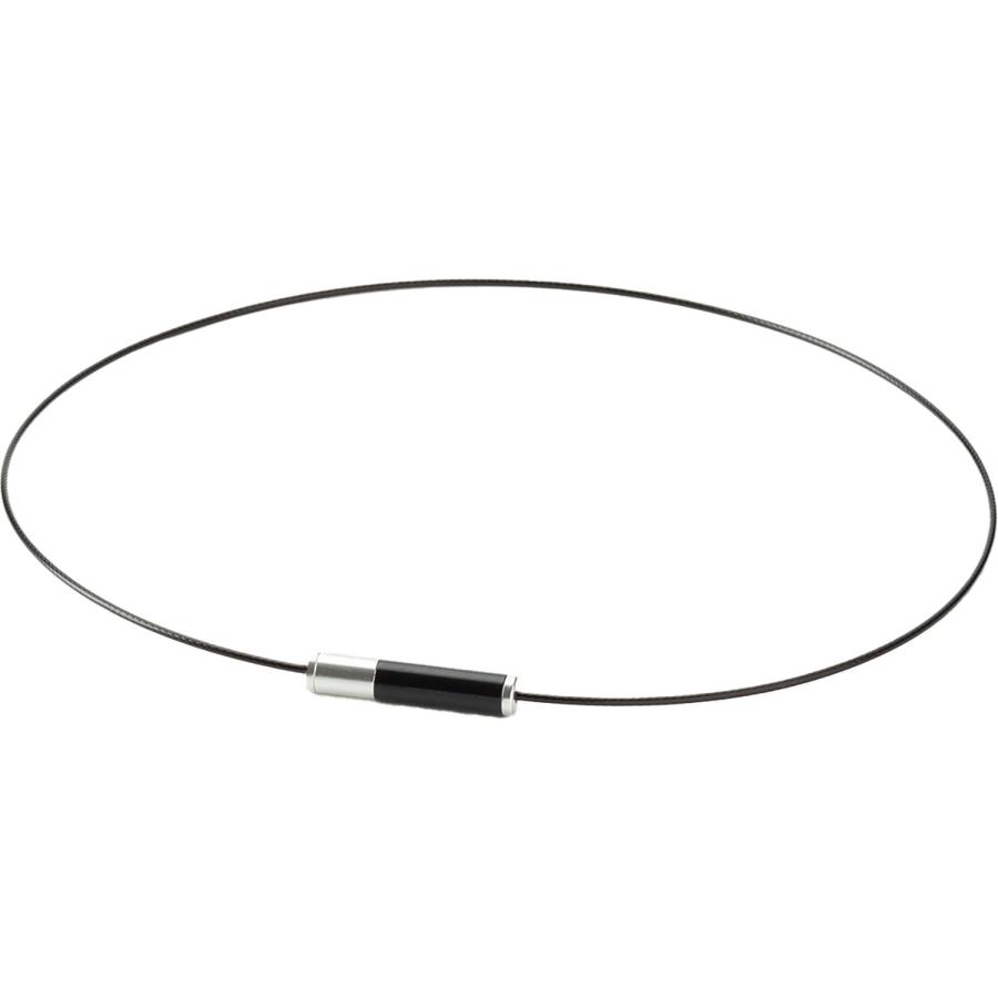 ファイテン Phiten ラクワネックレス エクストリーム RAKUWAネックレス EXTREME ジオメトリー ブラック/シルバー 43cm スポーツネックレス 軽量  TG906252 Phiten（ファイテン） ラクワネックレス エクストリーム RAKUWA