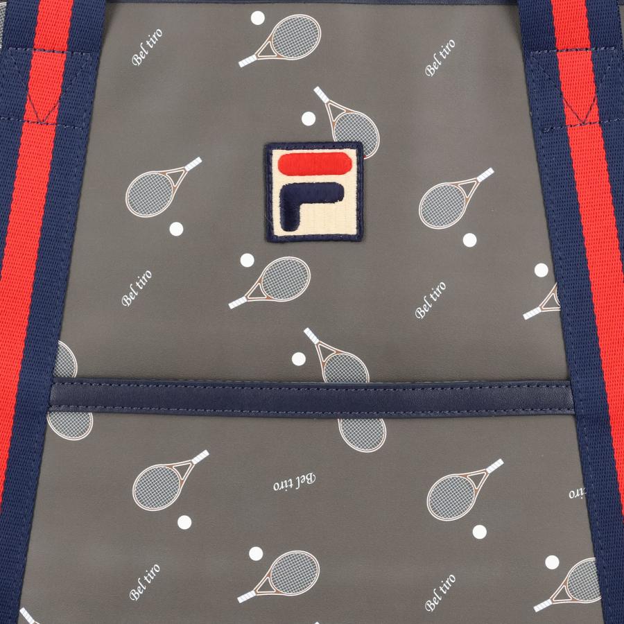 FILA（フィラ） トートバッグ レディース テニスラケットプリント 鞄