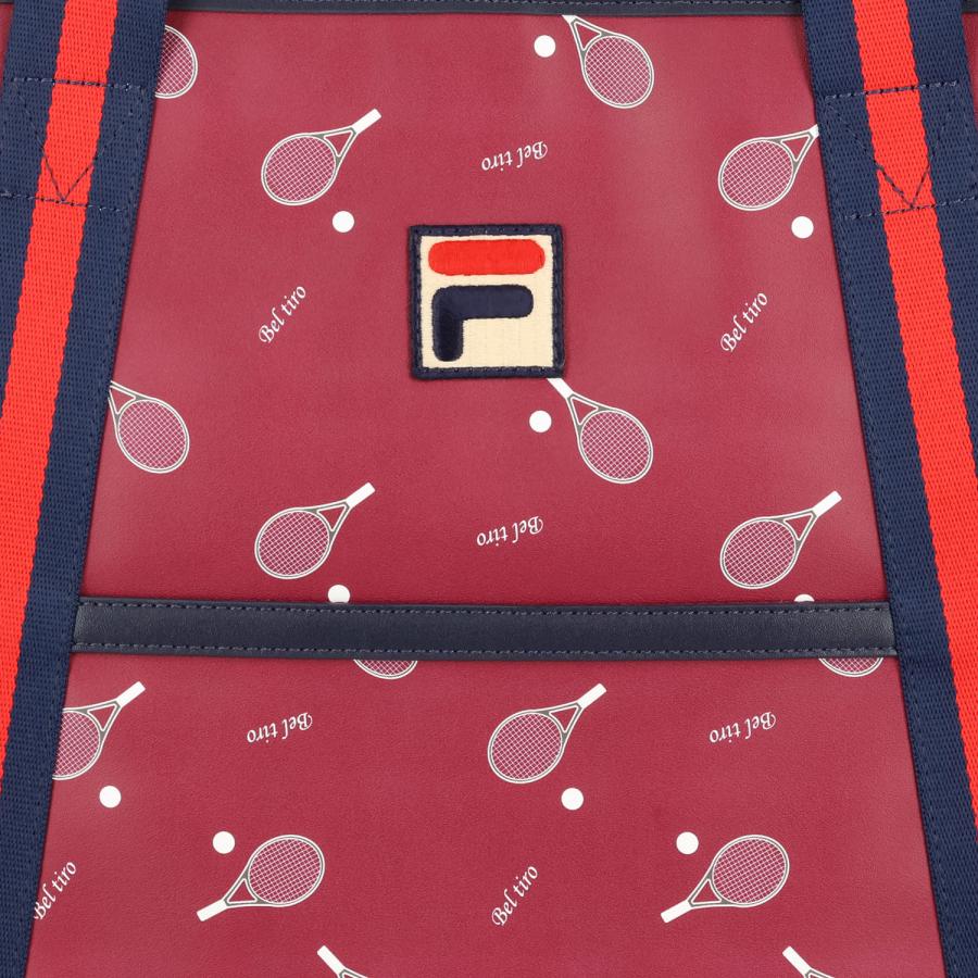 FILA（フィラ） トートバッグ レディース テニスラケットプリント 鞄
