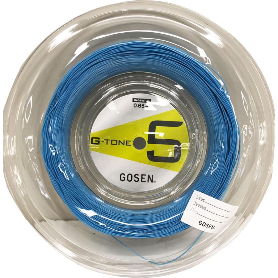 GOSEN（ゴーセン） バドミントン ガット G-TONE 5 220mロール ライト