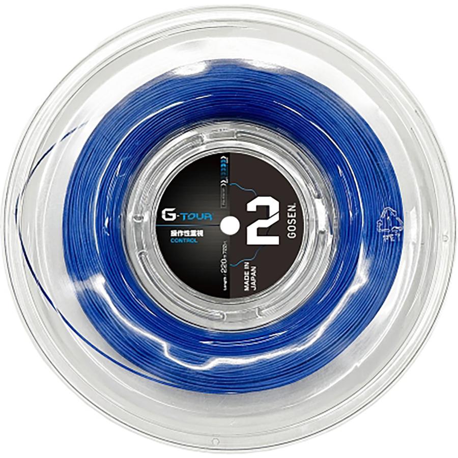 ゴーセン GOSEN テニス G-TOUR 2 16L ロール メタリックブルー  TSGT212MB GOSEN（ゴーセン） GOSEN G-TOUR 2 16L ロール メタリックブルー