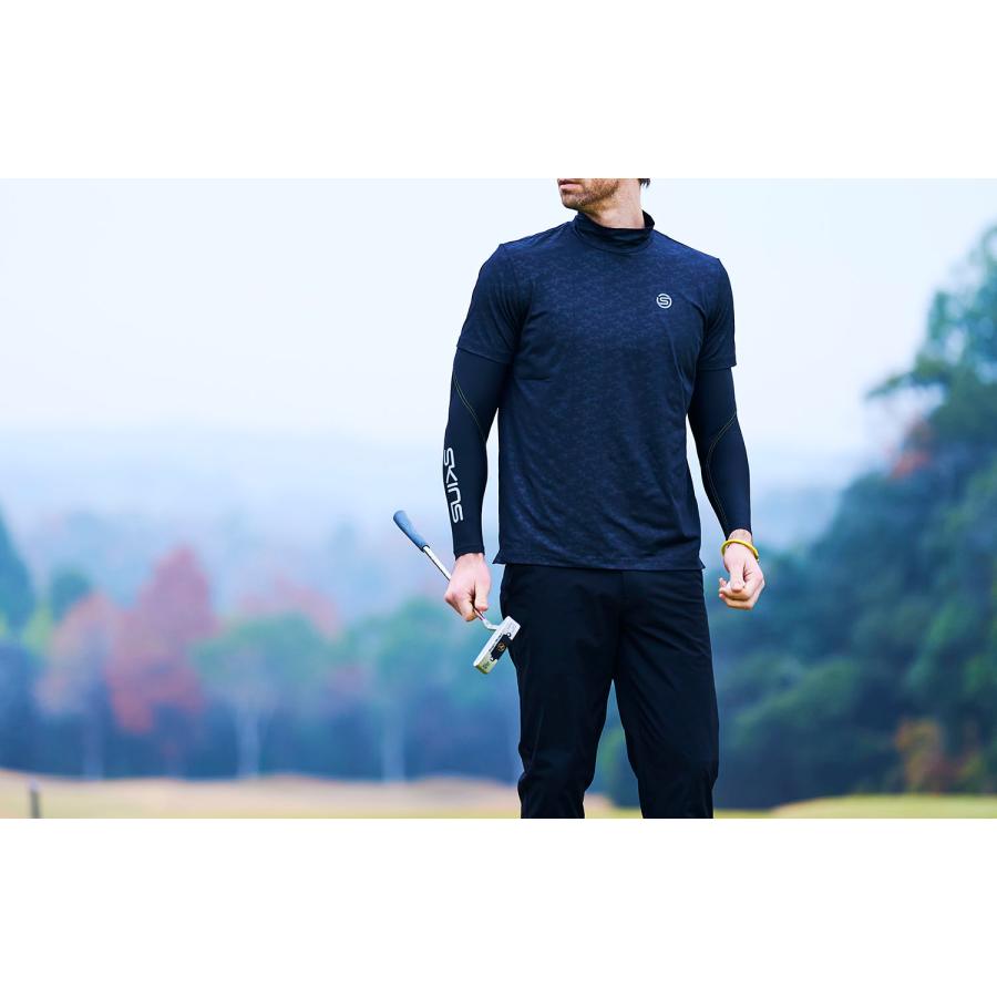 SKINS（スキンズ） メイサイエンボスモックネック シャツ トップス T