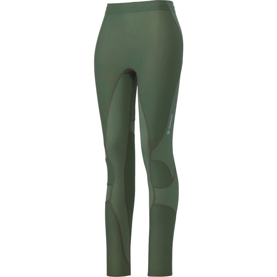 C3fit インパクトエアー ロングタイツ GCW15151 BK ブラック シースリーフィット C3fit アンダーウェア レディス インパクト