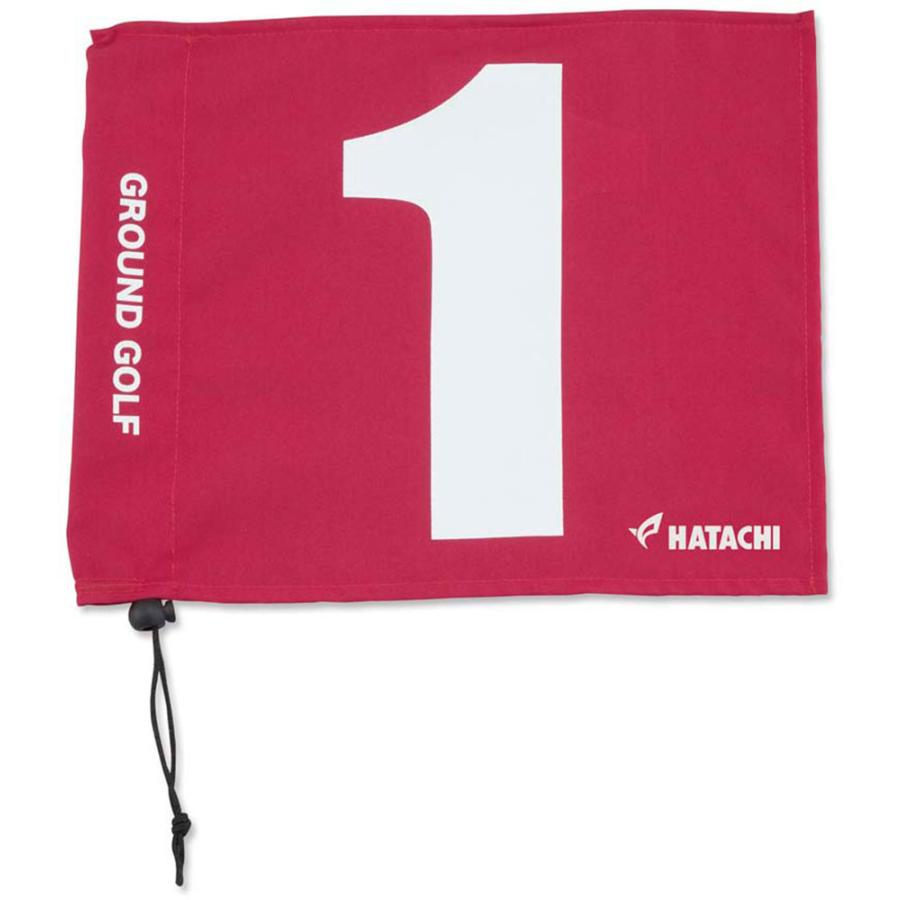 Hatachi ハタチ グラウンド ゴルフ用旗 Bh5001 レッド 贈与