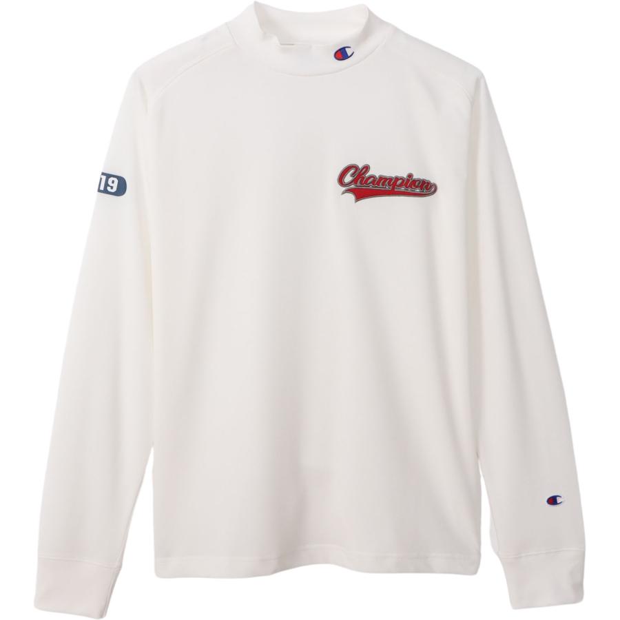 Champion（チャンピオン） モックネックシャツ C3YG401 : SPORTS HEROZ