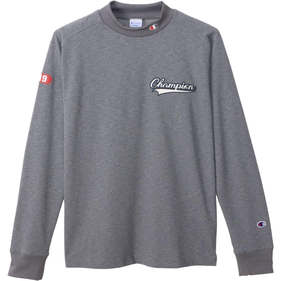 Champion（チャンピオン） モックネックシャツ C3YG401 : SPORTS HEROZ