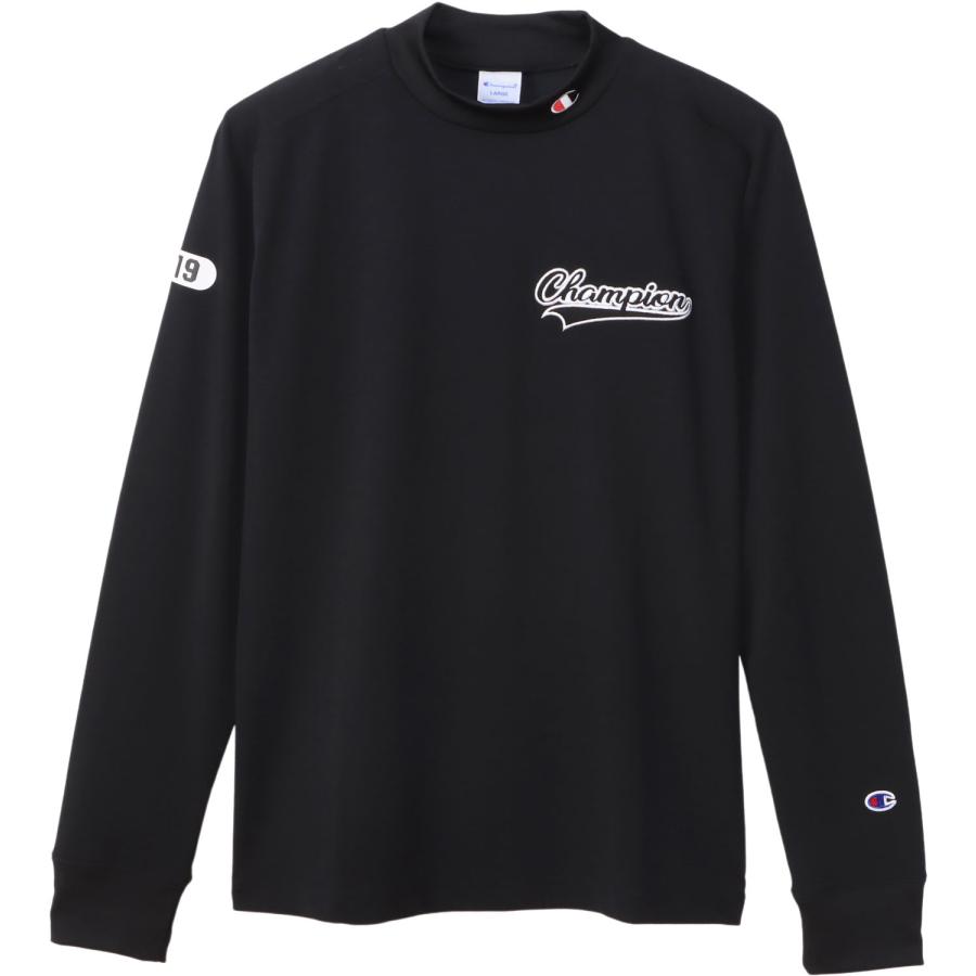 Champion（チャンピオン） モックネックシャツ C3YG401 : SPORTS HEROZ