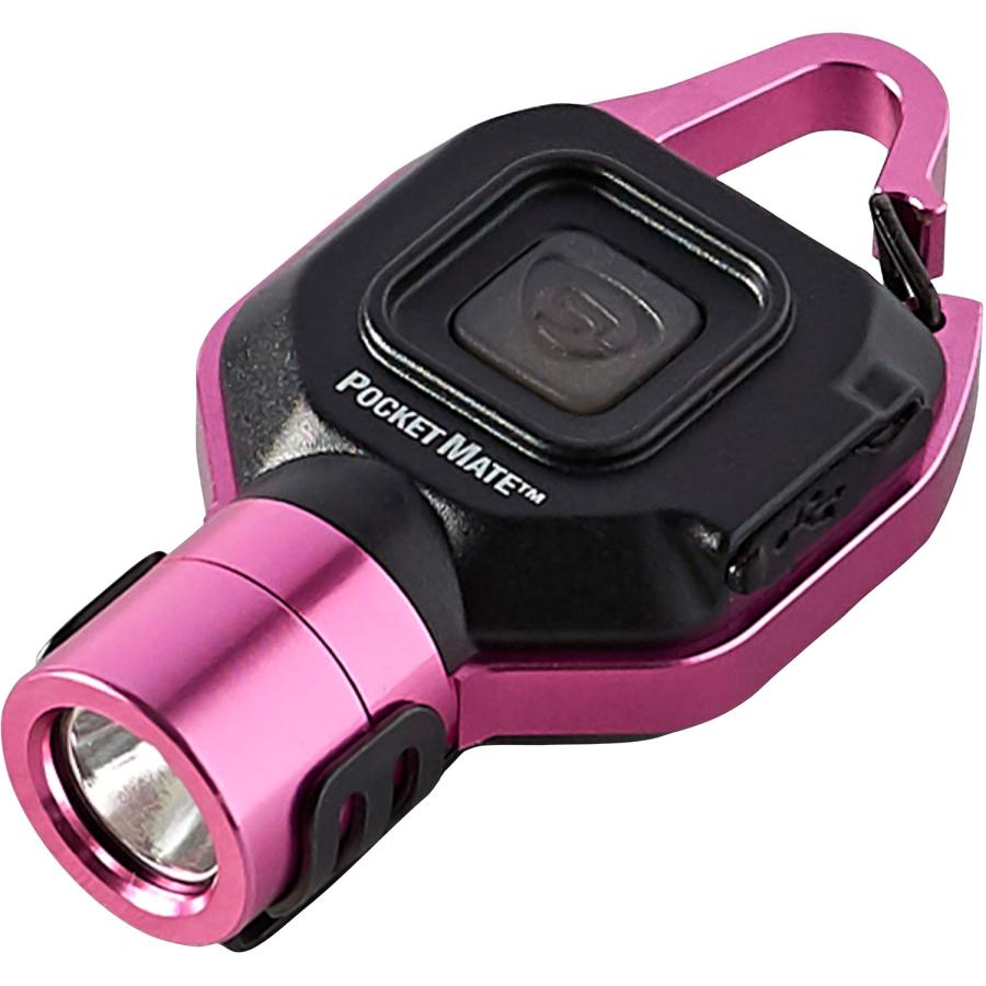 ストリームライト StreamLight アウトドア ハンズフリーライト ポケットメイトUSB ピンク 懐中電灯 携行 ハンズフリー 照明 LED USB充電式 クリップ カラビナ ランニング 夜道 超小型  SL73303000 ストリームライト StreamLight ハンズフリーライト ポケットメイトUSB