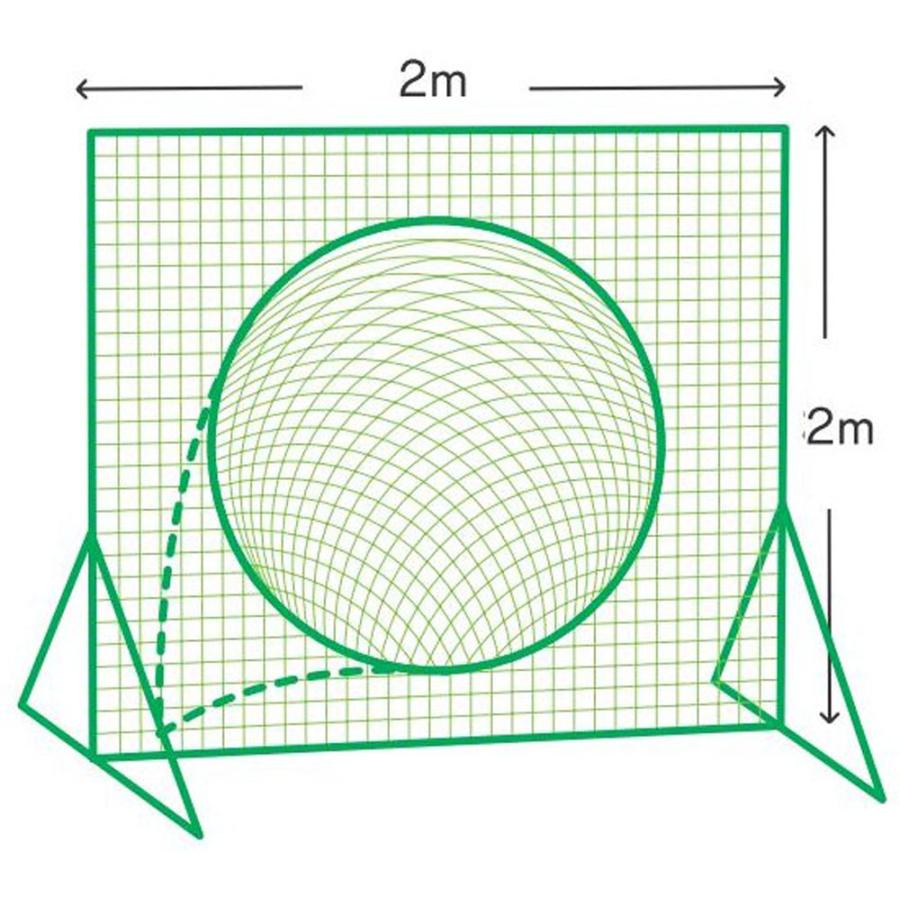 カネヤ KANEYA トスバッティング取替用ネット 軟式向け KB-352N 野球 ソフトボール ネット ベースボール バッティング スイング ピッチング 防球 部活 学校 授業  KB352N KANEYA（カネヤ） トスバッティング取替用ネット 軟式向け KB-352N
