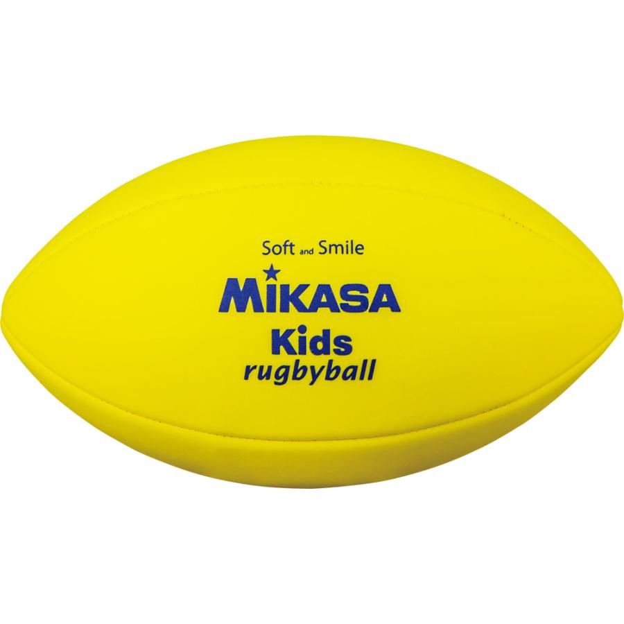 Mikasa 公式ラグビーボール 日本製 MIKASA（ミカサ） ラグビー スマイル ラグビーボール イエロー キッズ