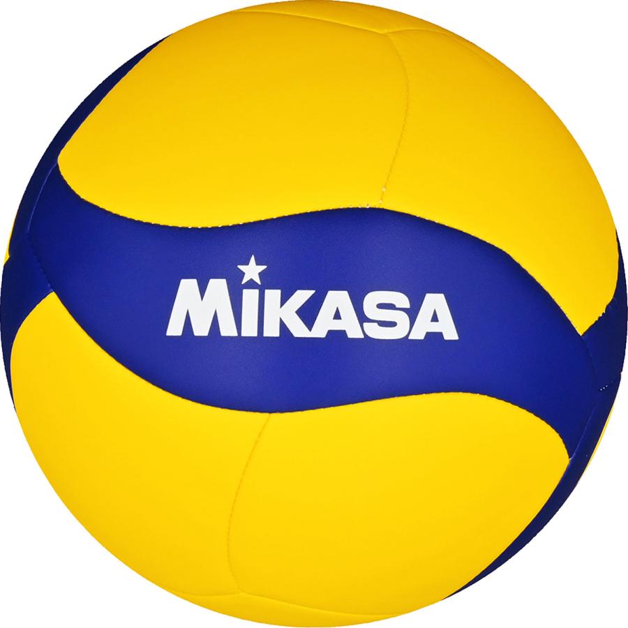 MIKASA（ミカサ） バレー4号レクリエーション縫い ブルー×イエロー