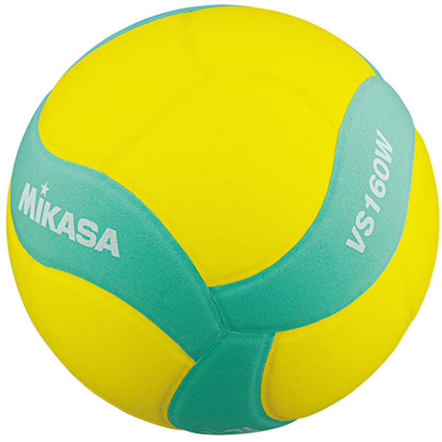 MIKASA（ミカサ） レッスンバレー 4号 イエロー×グリーン メンズ
