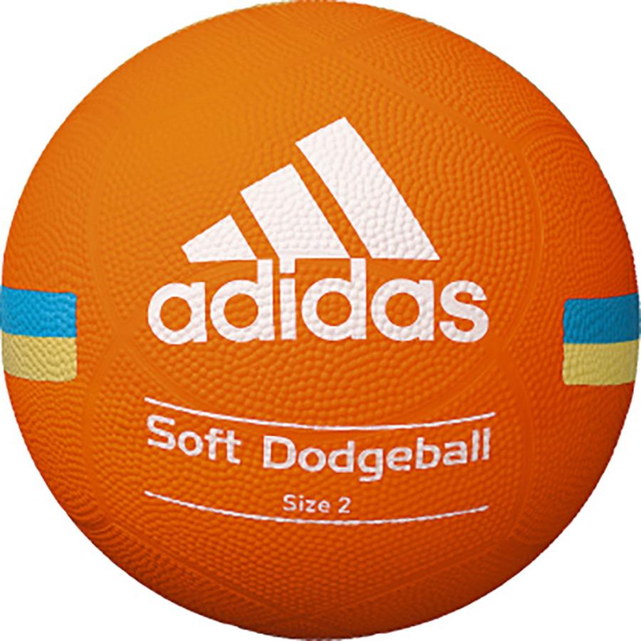 オレンジボーイズ 記念ボール adidas（アディダス） ドッジボール 2号球 オレンジ ソフト