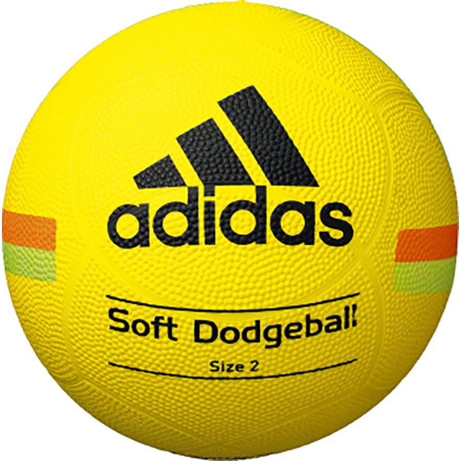 adidas（アディダス） ドッジボール 2号球 イエロー ソフト