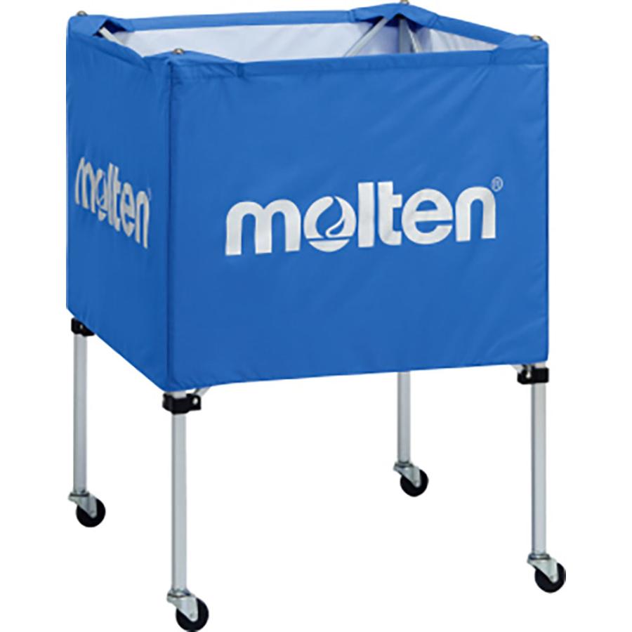 モルテン(molten) BK0021B ボールカゴ　青 molten モルテン ボールカゴ 中 背低 青 ブルー 屋内使用