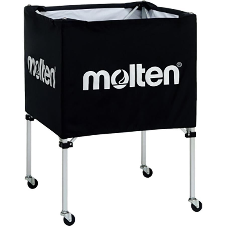 molten（モルテン） ボールカゴ 中 背低 黒 ブラック 屋内使用