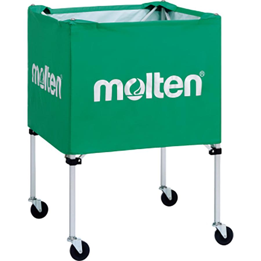 モルテン molten ボールカゴ 中・屋外 グリーン 緑 屋外 大型キャスター 砂かみしない ボール収納 片付け 部活 クラブ活動 サークル 練習 トレーニング 自主トレ 筋トレ  BK0022G molten（モルテン） ボールカゴ 中・屋外 グリーン 緑 屋外 大型