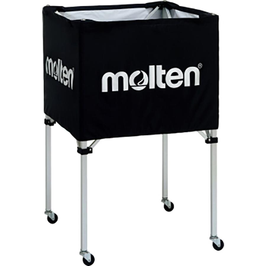molten（モルテン） ボールカゴ 中 背高 黒 ブラック 屋内使用