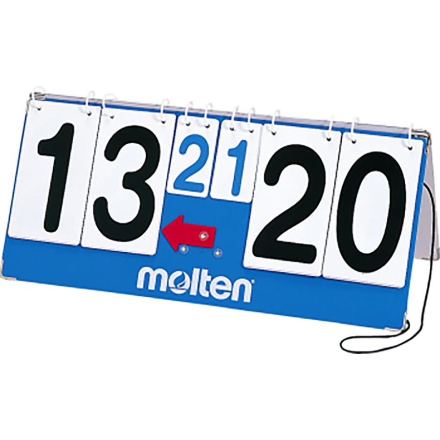 molten 得点板 CT15 未使用品 molten（モルテン） 肩掛け式得点板 青 白 ブルー ホワイト