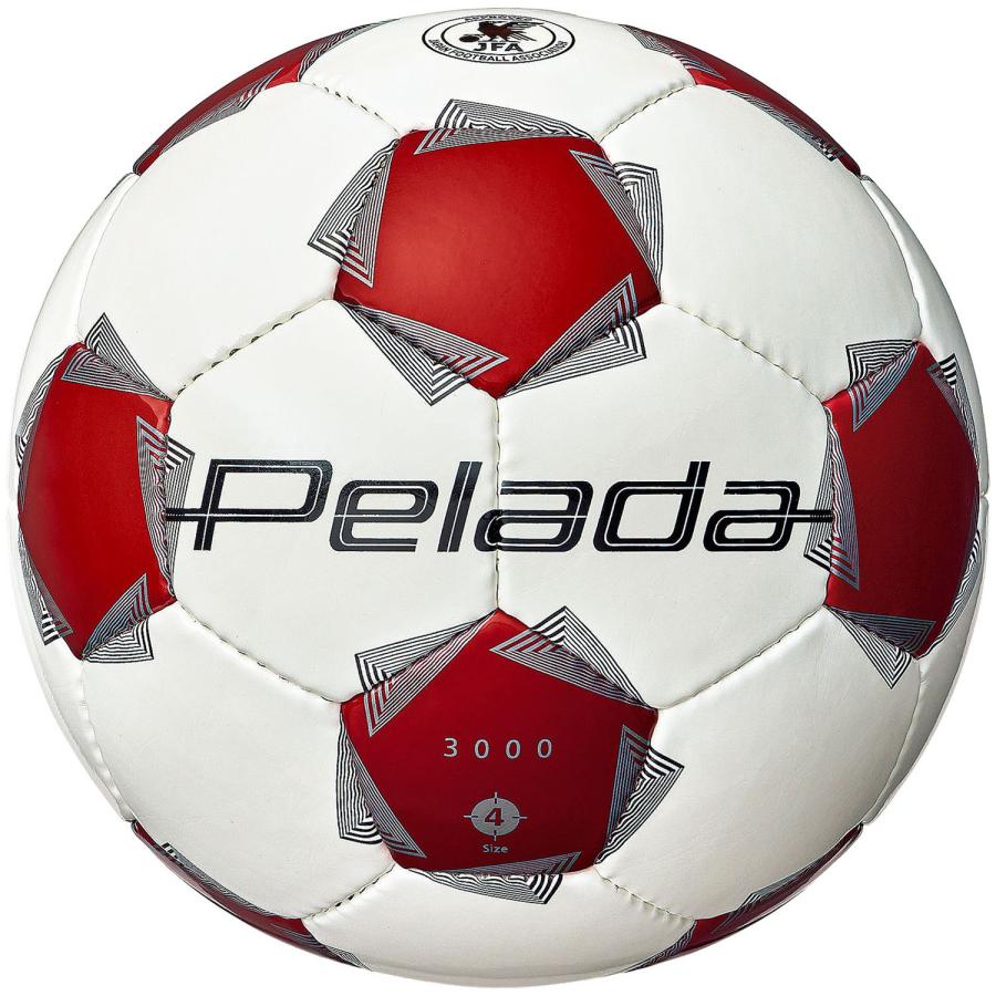 molten モルテン ペレーダ 3000 4号 白赤 ホワイト レッド サッカー