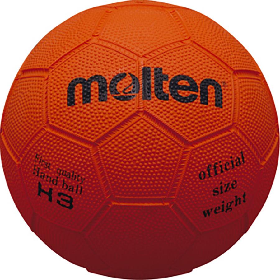 molten（モルテン） ハンドボール 3号球 レッド 赤 耐久性 ゴム 屋外