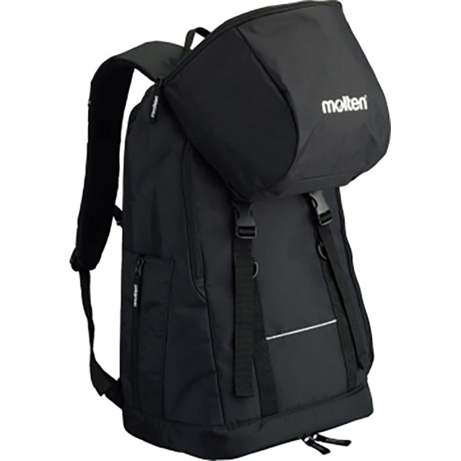 molten バスケットボールバッグ ブラック molten（モルテン） バックパック ミニバスケットボール用 34L 黒