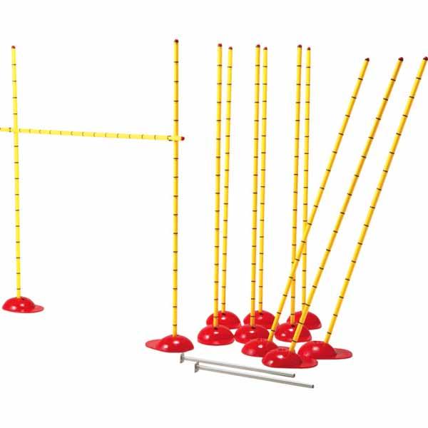 モルテン molten 【メーカー直送品】 サーキットポールアングル 傾斜 ポール12本 ジグザグドリブル ミニハードル トレーニンググッズ 練習 球技 部活 体育  MSPA molten（モルテン） 【メーカー直送品】 サーキットポールアングル
