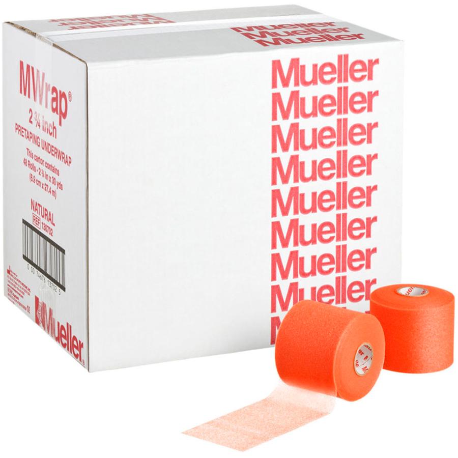 ミューラー MUELLER アンダーラップ Mラップカラー 70mm ビッグオレンジ  130709 MUELLER（ミューラー） アンダーラップ Mラップカラー 70mm ビッグ