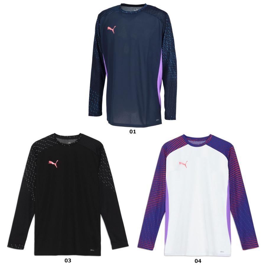 PUMA（プーマ） PUMA INDIVIDUAL FTBL プロ 長袖シャツ メンズ Tシャツ