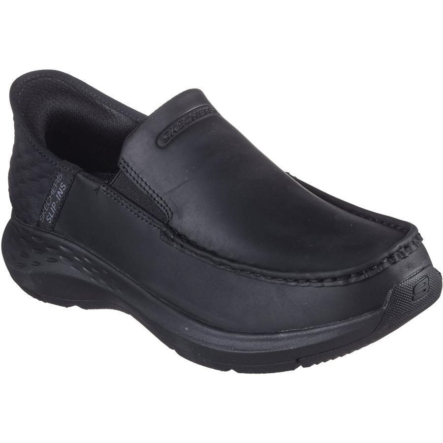 スケッチャーズ SKECHERS PARSON-OSWIN メンズ 靴 シューズ スリップイン 手を使わない ビジネス 通勤 仕事 レザー クッション フィット オフィス フォーマル  204866WW SKECHERS（スケッチャーズ） SKECHERS PARSON-OSWIN メンズ 靴