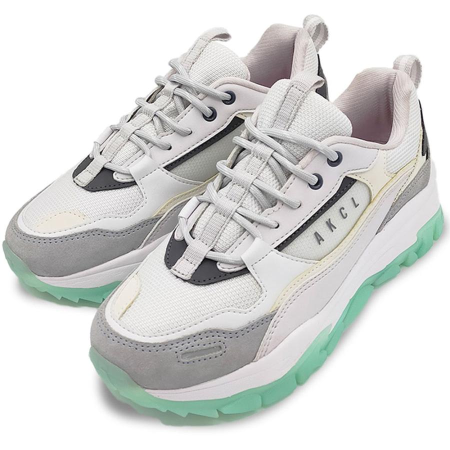 アキクラシック AKIII CLASSIC カジュアルシューズ AKIII URBAN TRACKER ダッドシューズスタイル 反射板 シューレス AKCL 厚底 通学 通勤 散歩 靴 運動靴 スニーカー  AKC0003 WGO アキクラシック AKIII CLASSIC カジュアルシューズ URBAN TRACKER