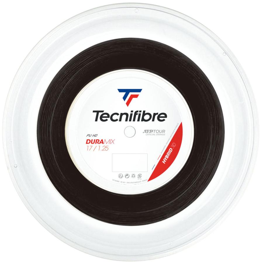 テクニファイバー Tecnifibre テニス BOB200MDURAMIXHD1.25 BLACK 硬式テニス ストリング ガット 部活 クラブ サークル メンテナンス ラケット 練習 試合 大会 自主練  02RDU130XB Tecnifibre（テクニファイバー） Tecnifibre BOB200MDURAMIXHD1.25