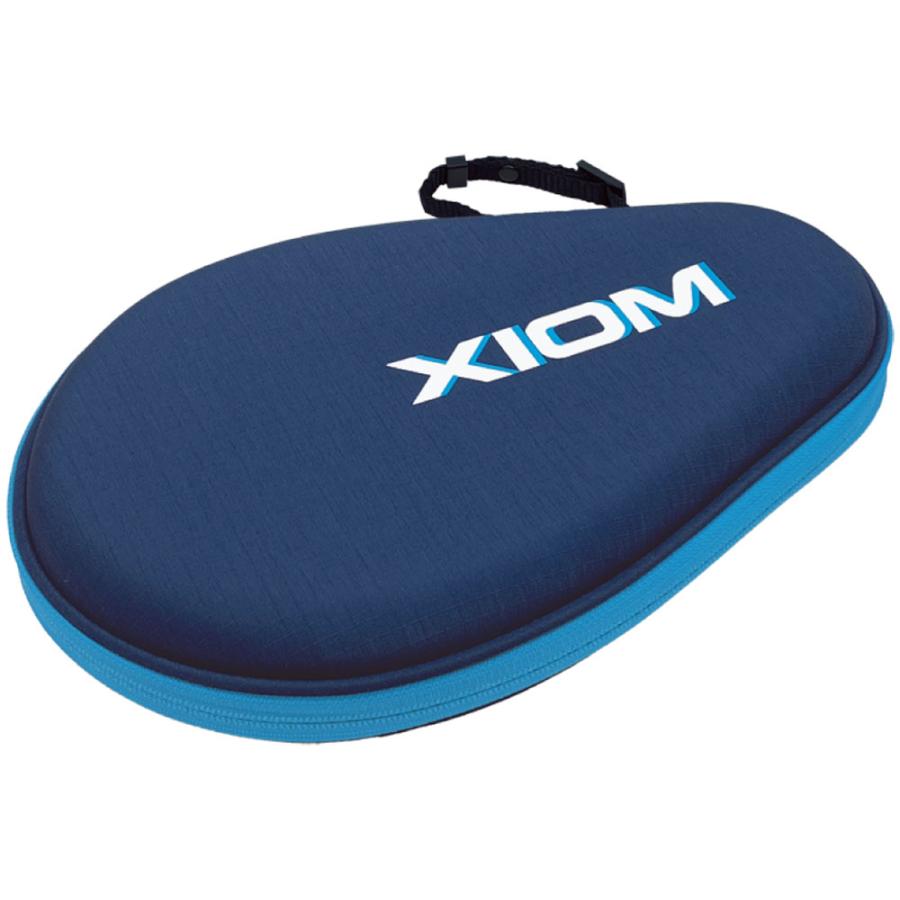エクシオン XIOM オブレ ハードフルケース ネイビー×スカイ OBRE HARD FULL CASE ラケット2本収納 ラケットバッグ ...