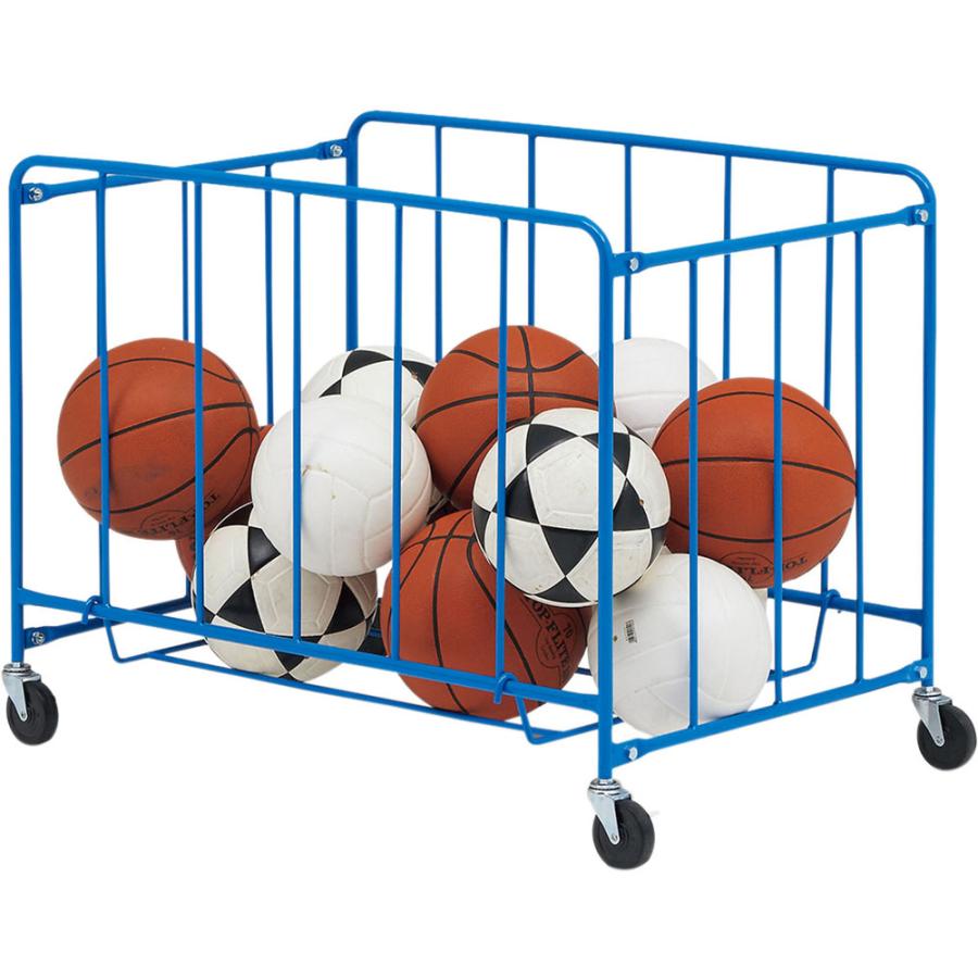 モルテン バレーボール カゴ molten モルテン ボールカゴ 中 背高 青