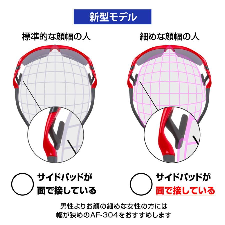 エアフライ Airfly エアフライ AirFly AF-304 C-2S パールホワイト サングラス ノーズパッド無し 紫外線カット率99以上 反射防止コート 熱中症対策 メの画像