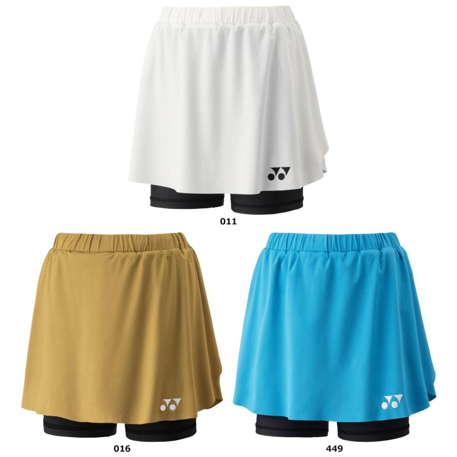 YONEX ウィメンズスカート（インナーパッツ付き）26181 【値下げ可】 YONEX（ヨネックス） ウィメンズスカート インナースパッツ付 26181
