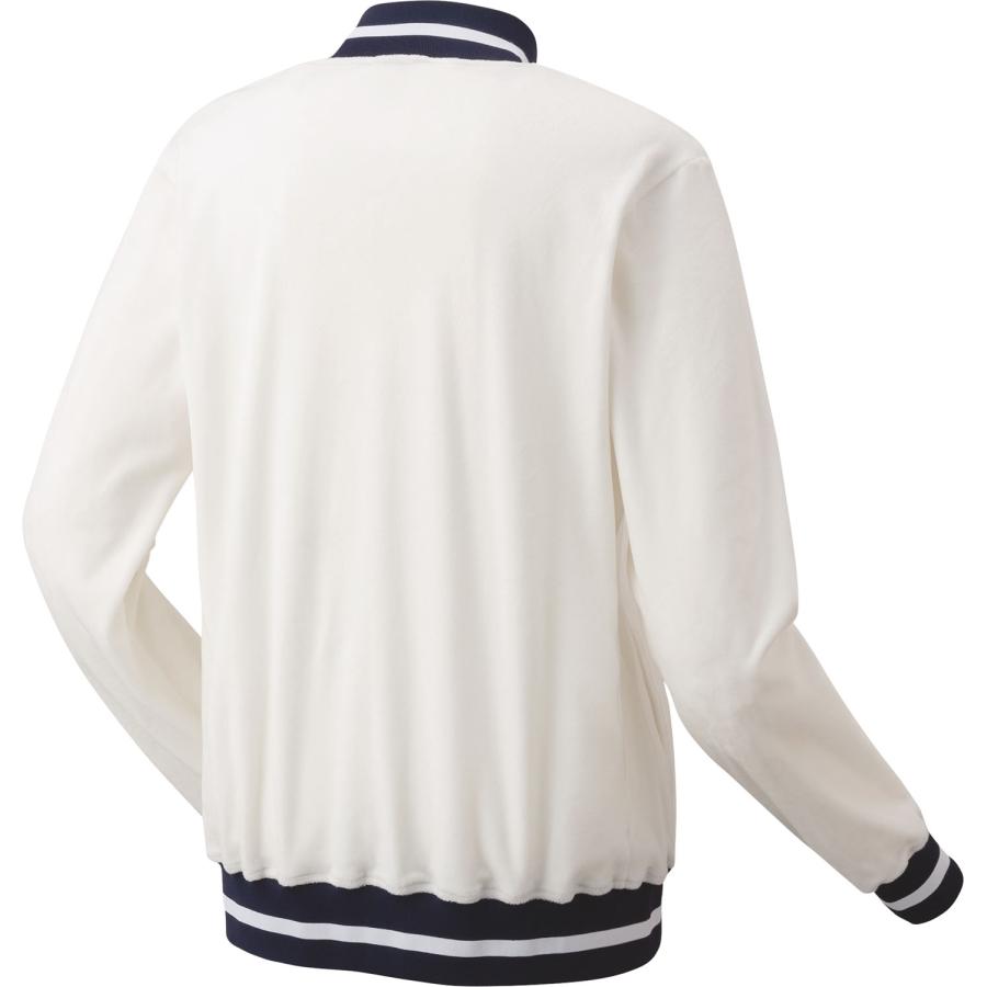 YONEX ベロアジャケットSサイズホワイト YONEX（ヨネックス） ウィメンズベロアジャケット ソフトテニス