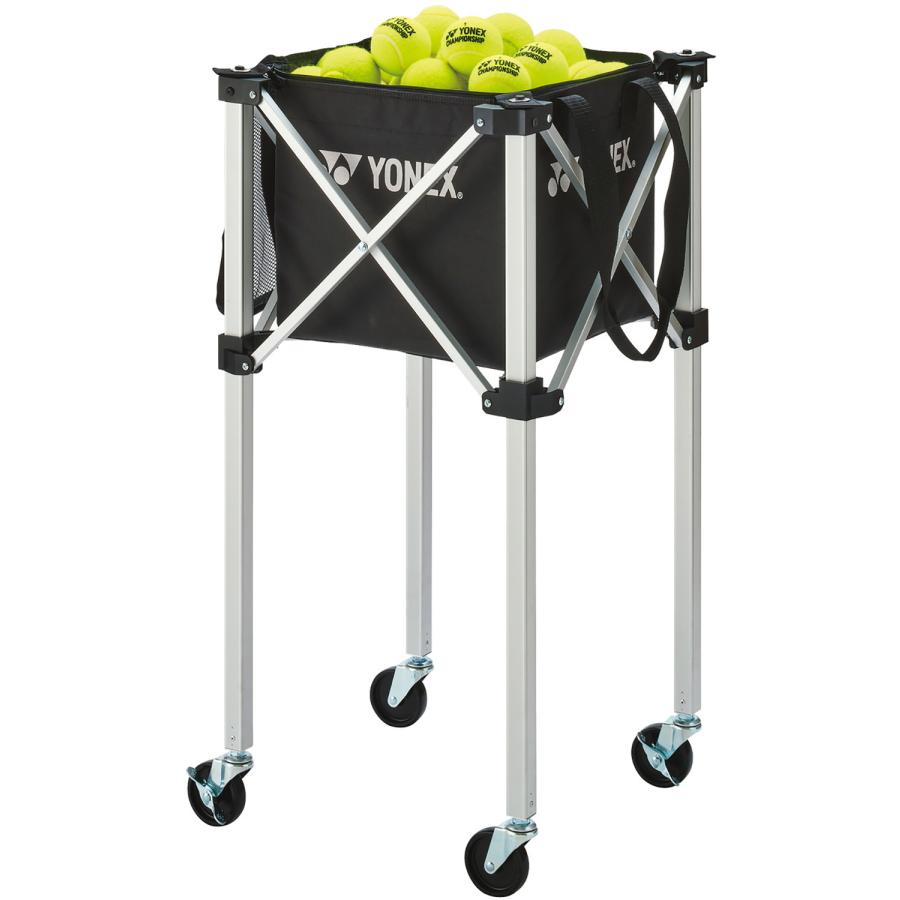YONEX ヨネックス　キャスター付ボールキャリー　ボール入れ　ソフトテニス YONEX ヨネックス キャスター付きボールバッグ2 ケース有 AC383C